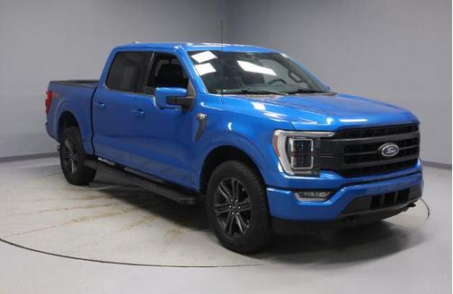 VELOCITY BLUE METALLIC 2021 Ford F-150 LARIAT