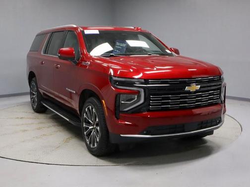 Radiant Red 2025 Chevrolet Suburban HIGH COUNTRY