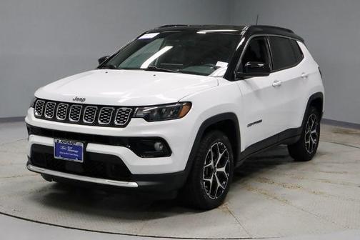 Bright White Clearcoat 2025 Jeep Compass LIMITED