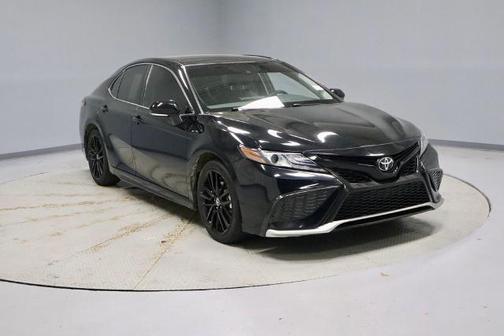 Midnight Black Metallic 2024 Toyota Camry XSE