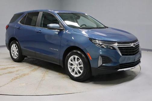 Lakeshore Blue Metallic 2024 Chevrolet Equinox LT