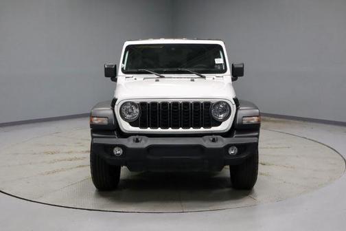 Bright White Clearcoat 2024 Jeep Wrangler SPORT