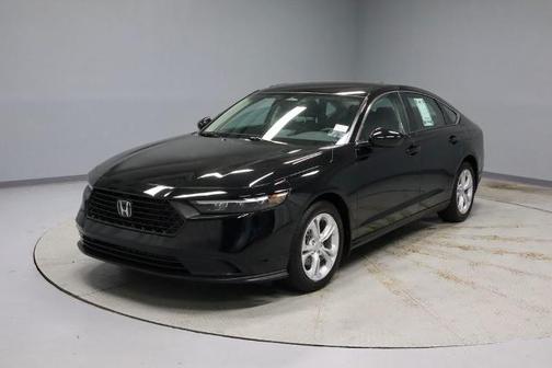 Crystal Black Pearl 2025 Honda Accord LX
