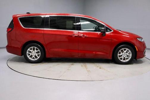 Red 2025 Chrysler Pacifica SELECT