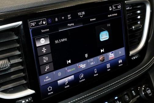 Red 2025 Chrysler Pacifica SELECT