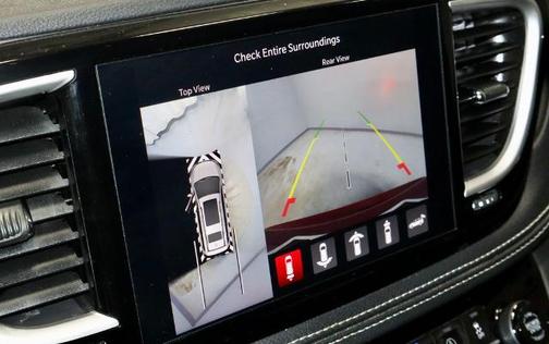 Red 2025 Chrysler Pacifica SELECT