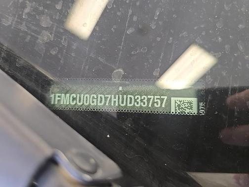 MAGNETIC METALLIC 2017 Ford Escape SE