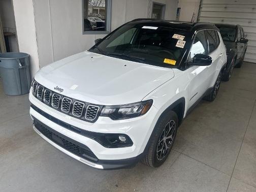 Bright White Clearcoat 2024 Jeep Compass LIMITED