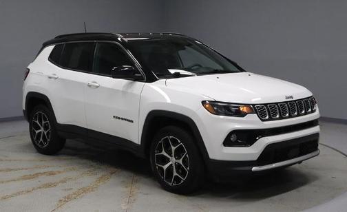 Bright White Clearcoat 2024 Jeep Compass LIMITED