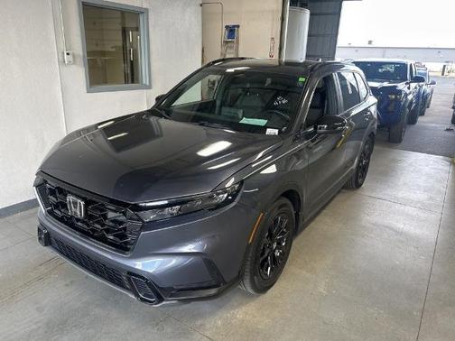 Meteorite Gray Metallic 2025 Honda CR-V Hybrid SPORT