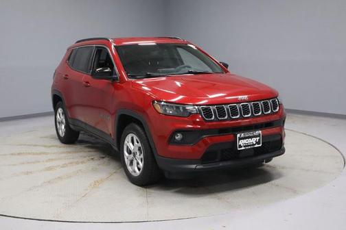 Red 2025 Jeep Compass LATITUDE