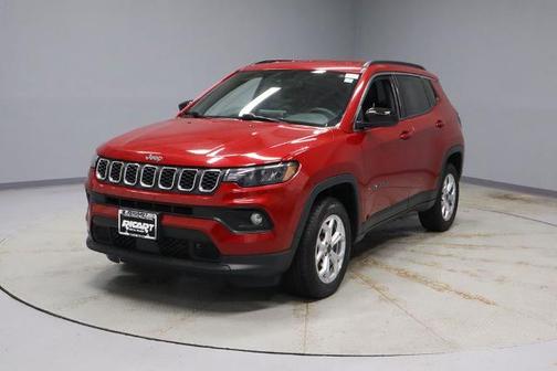 Red 2025 Jeep Compass LATITUDE
