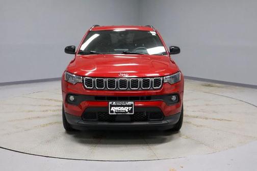 Red 2025 Jeep Compass LATITUDE