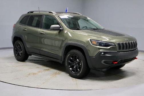 Olive Green Pearlcoat 2021 Jeep Cherokee TRAILHAWK