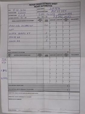 Celestial Silver Metallic 2021 Toyota Highlander LE