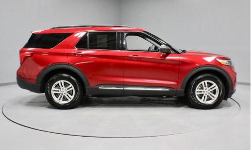 RAPID RED MET TINTED CC 2023 Ford Explorer XLT