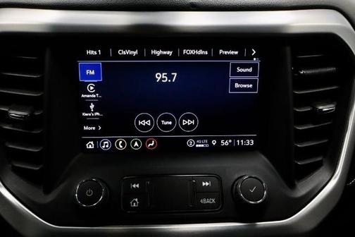 Summit White 2023 GMC Acadia SLT