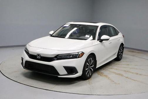 Platinum White Pearl 2023 Honda Civic EX