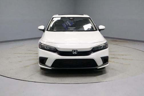 Platinum White Pearl 2023 Honda Civic EX