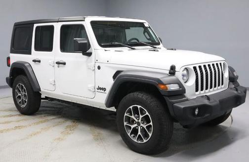 Bright White Clearcoat 2024 Jeep Wrangler SPORT