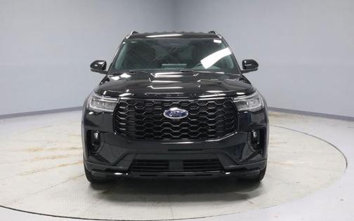 AGATE BLACK METALLIC 2025 Ford Explorer ST-LINE