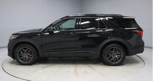AGATE BLACK METALLIC 2025 Ford Explorer ST-LINE