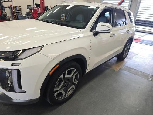 Hyper White 2025 Hyundai PALISADE SEL PREMIUM