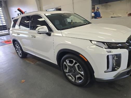Hyper White 2025 Hyundai PALISADE SEL PREMIUM