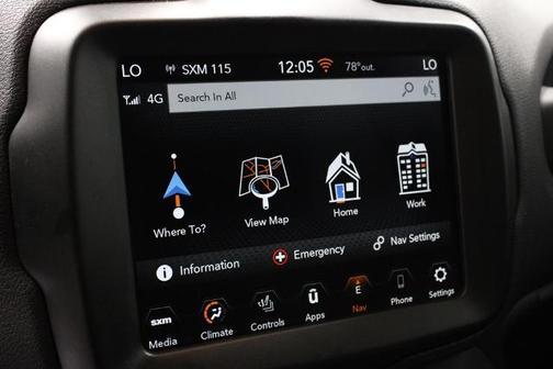 Black Clearcoat 2022 Jeep Renegade LIMITED