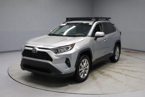 Silver Sky Metallic 2021 Toyota RAV4 XLE PREMIUM