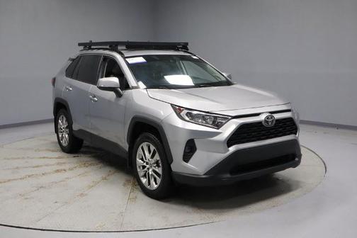 Silver Sky Metallic 2021 Toyota RAV4 XLE PREMIUM