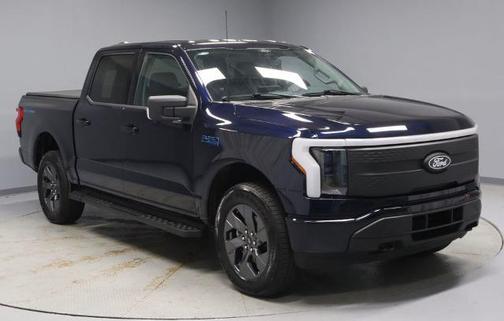 ANTIMATTER BLUE METALLIC 2025 Ford F-150 Lightning FLASH