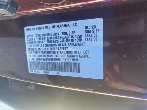 2021 Honda Pilot EX-L