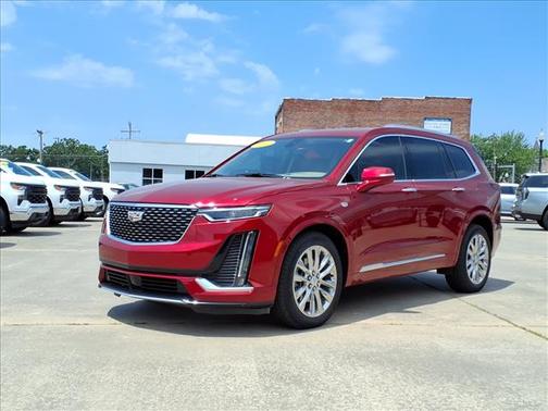 Maroon 2022 Cadillac XT6 Premium Luxury