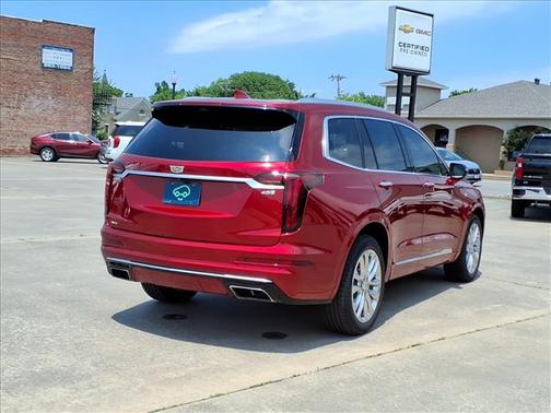Maroon 2022 Cadillac XT6 Premium Luxury