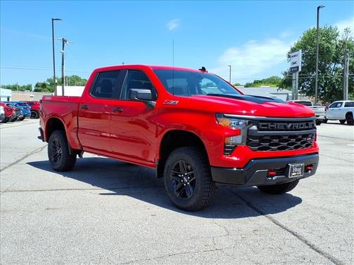 Red Hot 2026 Chevrolet Silverado 1500 Custom Trail Boss