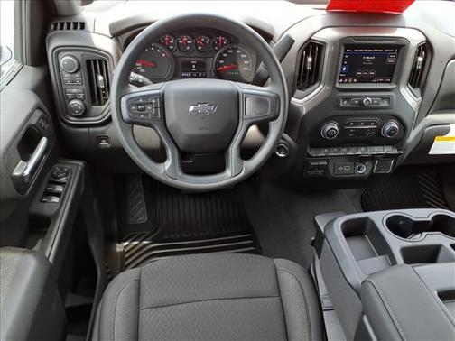Summit White 2026 Chevrolet Silverado 1500 Custom Trail Boss