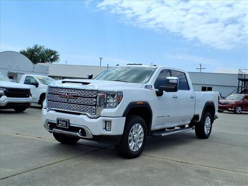 White Frost Tricoat 2020 GMC Sierra 3500 Denali