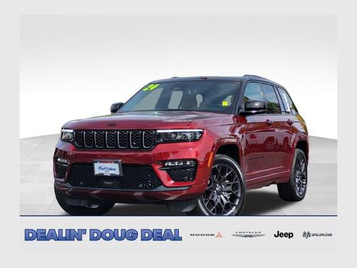 Velvet Red Pearlcoat 2024 Jeep Grand Cherokee Summit