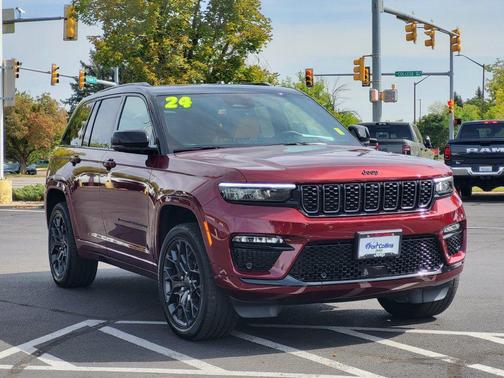 Velvet Red Pearlcoat 2024 Jeep Grand Cherokee Summit