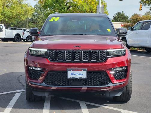 Velvet Red Pearlcoat 2024 Jeep Grand Cherokee Summit