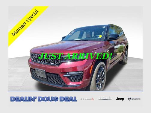 Velvet Red Pearlcoat 2024 Jeep Grand Cherokee Summit