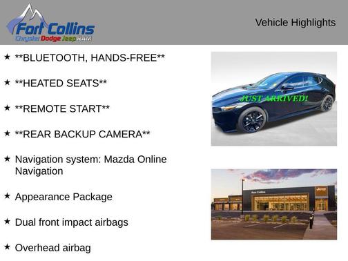 2025 Mazda Mazda3 FWD w/Premium Package