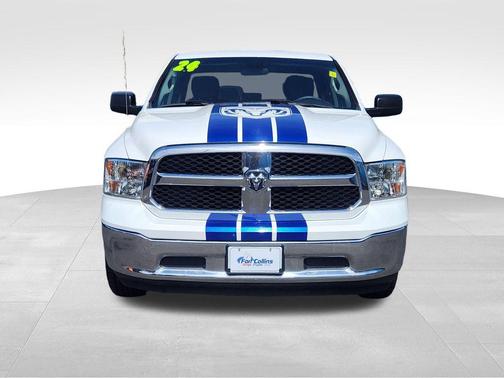Bright White Clearcoat 2024 RAM 1500 Classic SLT