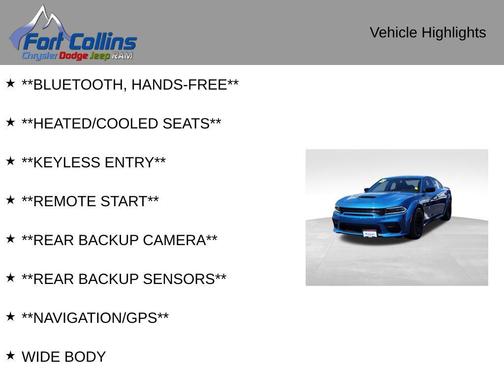 Frostbite 2023 Dodge Charger R/T Scat Pack