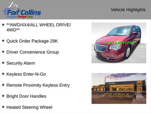 2016 Chrysler Town & Country Touring