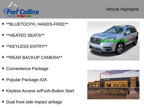 2021 Subaru Ascent Premium 7-Passenger