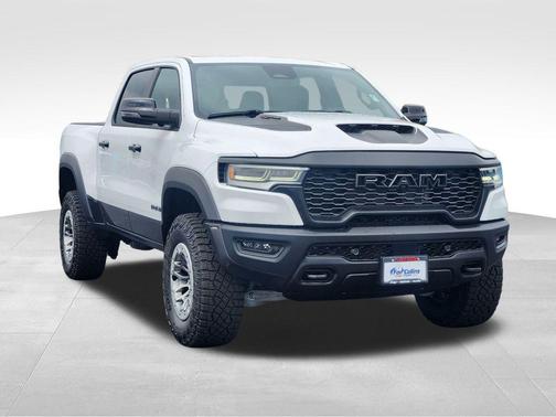 Bright White Clearcoat 2026 RAM 1500 RHO Crew Cab 4x4 5'7' Box