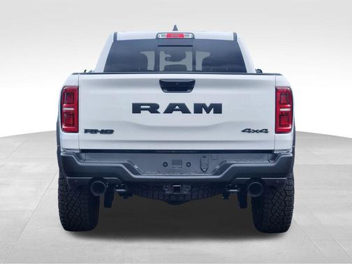Bright White Clearcoat 2026 RAM 1500 RHO Crew Cab 4x4 5'7' Box