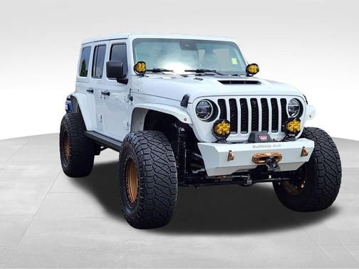 Bright White Clearcoat 2022 Jeep Wrangler Unlimited Rubicon 392